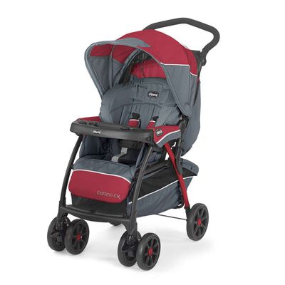 Cortina Cx Stroller (Lava, Red)
